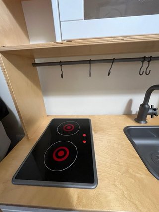 Cocinita de madera para niños