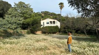Casa con jardin