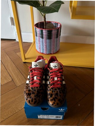 Adidas Samba OG Leopardo Rojo EU36