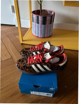 Adidas Samba OG Leopardo Rojo EU36