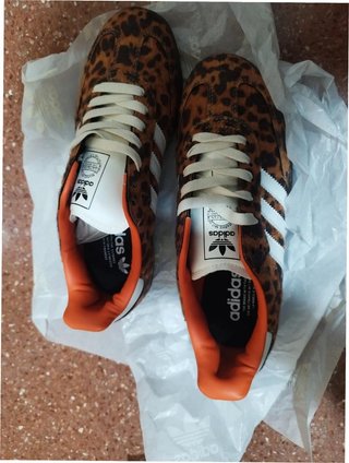 Adidas Samba OG Leopardo Rojo EU38