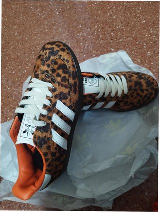 Adidas Samba OG Leopardo Rojo EU38