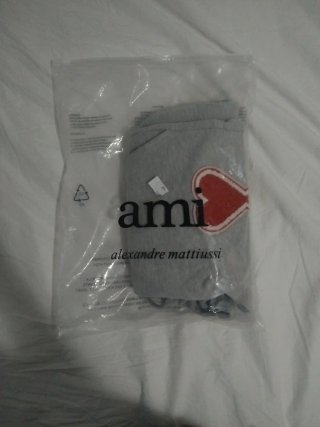 Pantalones cortos grises AMI Paris