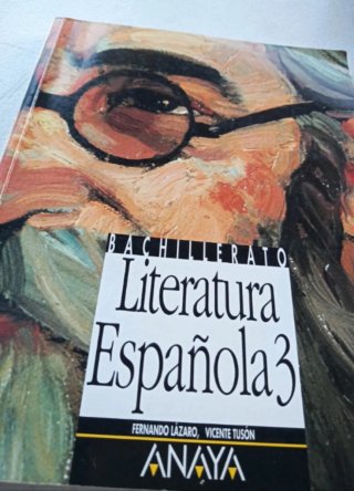 Literatura española 3, bachillerato.