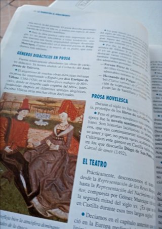 Literatura española 3, bachillerato.