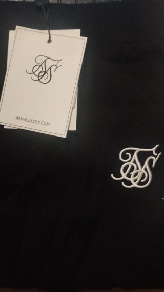 Falda corta SikSilk negra