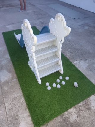 Tobogán infantil para jardín