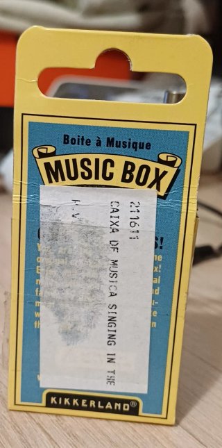 Caja de Música Singing in the Rain