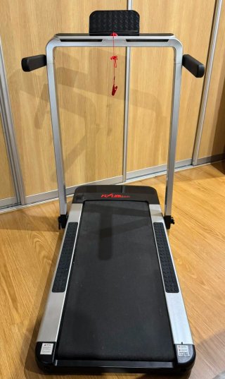 Cinta de correr y caminar plegable silenciosa