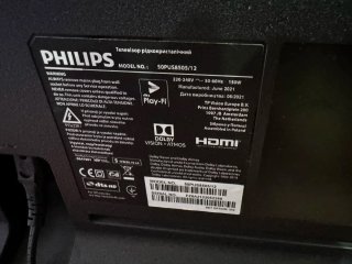 Smart TV Philips 50 4K Ambilight Android TV