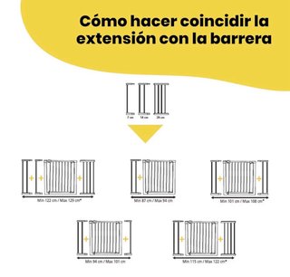 Extensión Barrera Safety 1st Easy Close 14 cm