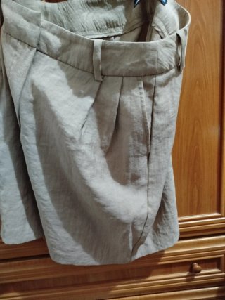 Pantalones cortos beige