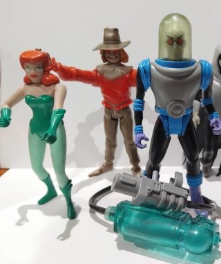 x3 Figuras Batman TAS Serie Animada Kenner