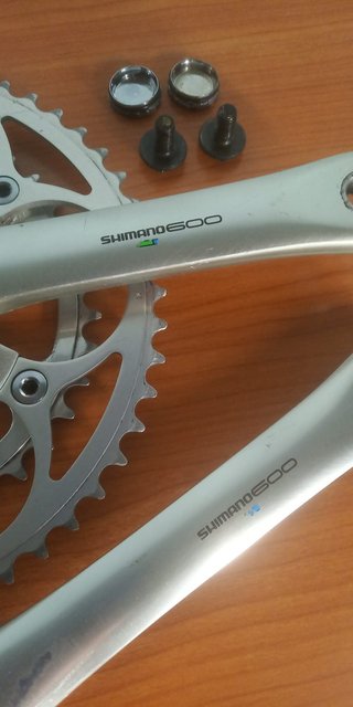Bielas Shimano 600 Tricolore