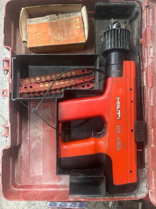 Hilti DX 450 pistola puas hormigon
