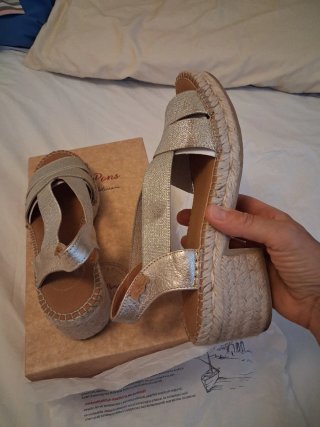 Sandalias Toni Pons Doradas Talla 37