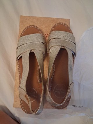Sandalias Toni Pons Doradas Talla 37