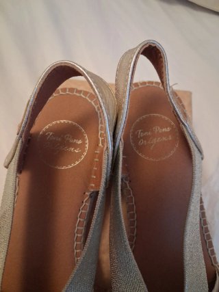 Sandalias Toni Pons Doradas Talla 37