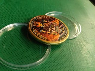 Moneda España campeona del mundo de fútbol "Copa".