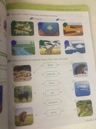 Libro ciencias en ingles. Natural science 2 primar