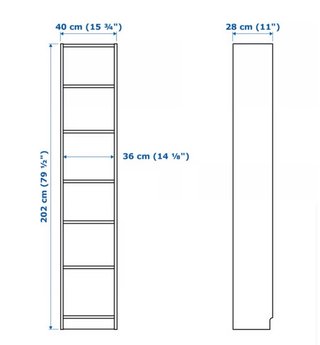 Estantería Billy Ikea Blanca