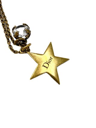 Collar Dior Estrella y Cristal