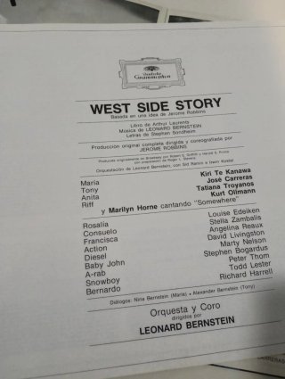 Vinilo West Side Story Bernstein