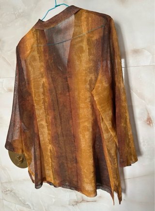 Blusa vintage retro mujer talla 52