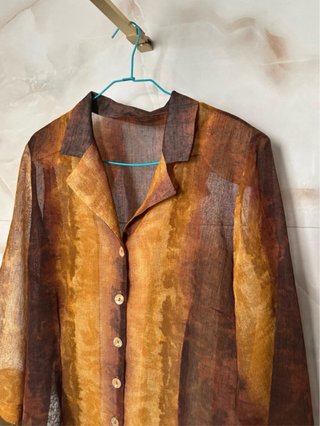 Blusa vintage retro mujer talla 52
