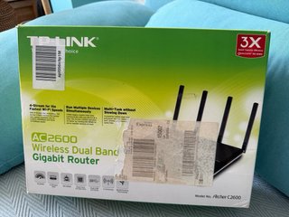 TP-LINK AC 2600 Router Doble Banda Gigabit