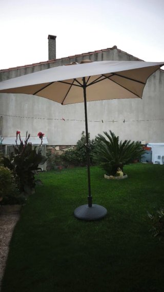 Base para sombrilla de exterior