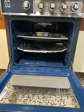 Cocina de gas con horno