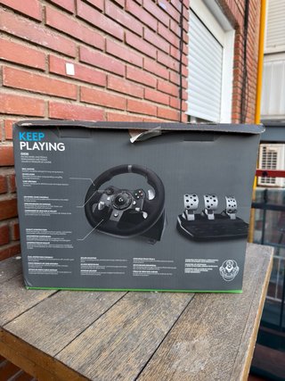 Logitech G920 + Palanca + Pedales | Caja original