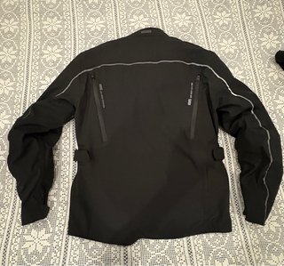 Chaqueta Moto Moore Hombre Latitude Negra