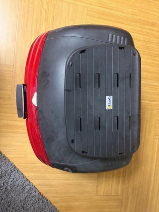Baúl Moto SHAD Touring Negro Rojo