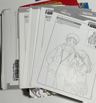 Coleccion revistas curso aprende manga