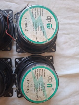 Set 4 Casse Auto DPM 65W Max