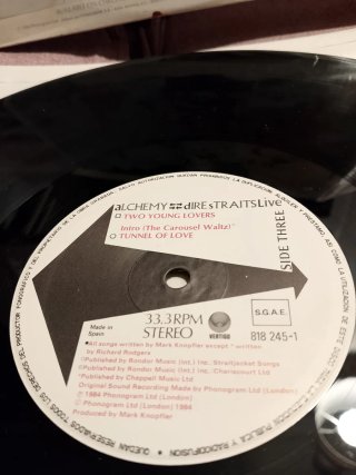 DIRE STRAITS Live alchemy 1984 LP 2 LPs vinilo ESP