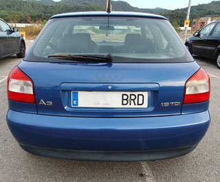 AUDI A3 TDI 130cv dic. 2001.