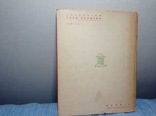 LIBRO ANTIGUO .TRES CUENTOS
