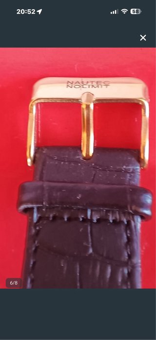 Reloj Nautec No Limit Dorado y Negro