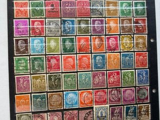 Sellos Imperio Alemán 2 Páginas Usados
