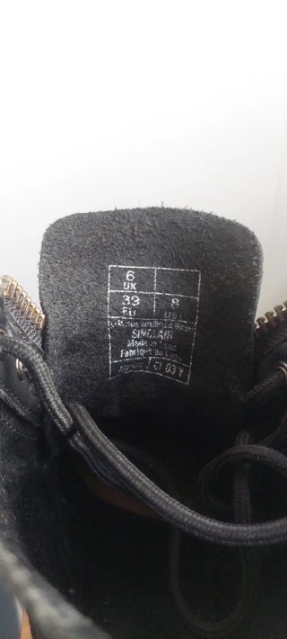 Botas Dr. Martens Sinclair Plataforma Cremallera