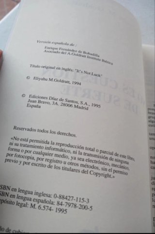 No es cuestión de suerte.