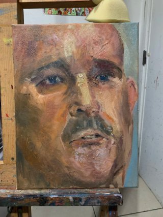 Pintura de autor: "Sem Título"- Bruno Marques