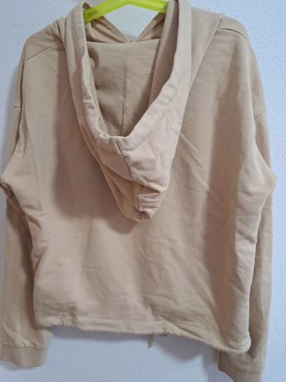 Sudadera Belle Rebel Beige Talla XS