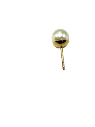 Pendientes Christian Dior perlas y logo