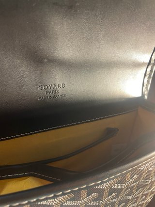 Borsa Goyard originale nera e marrone