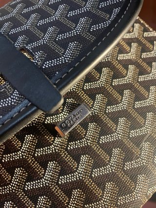 Borsa Goyard originale nera e marrone