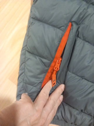 Chaqueta Trespass acolchada gris talla XS